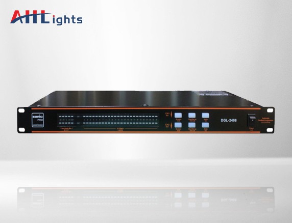 舞台灯光  双通道反馈抑制器 DGL-2408 防啸叫效果器